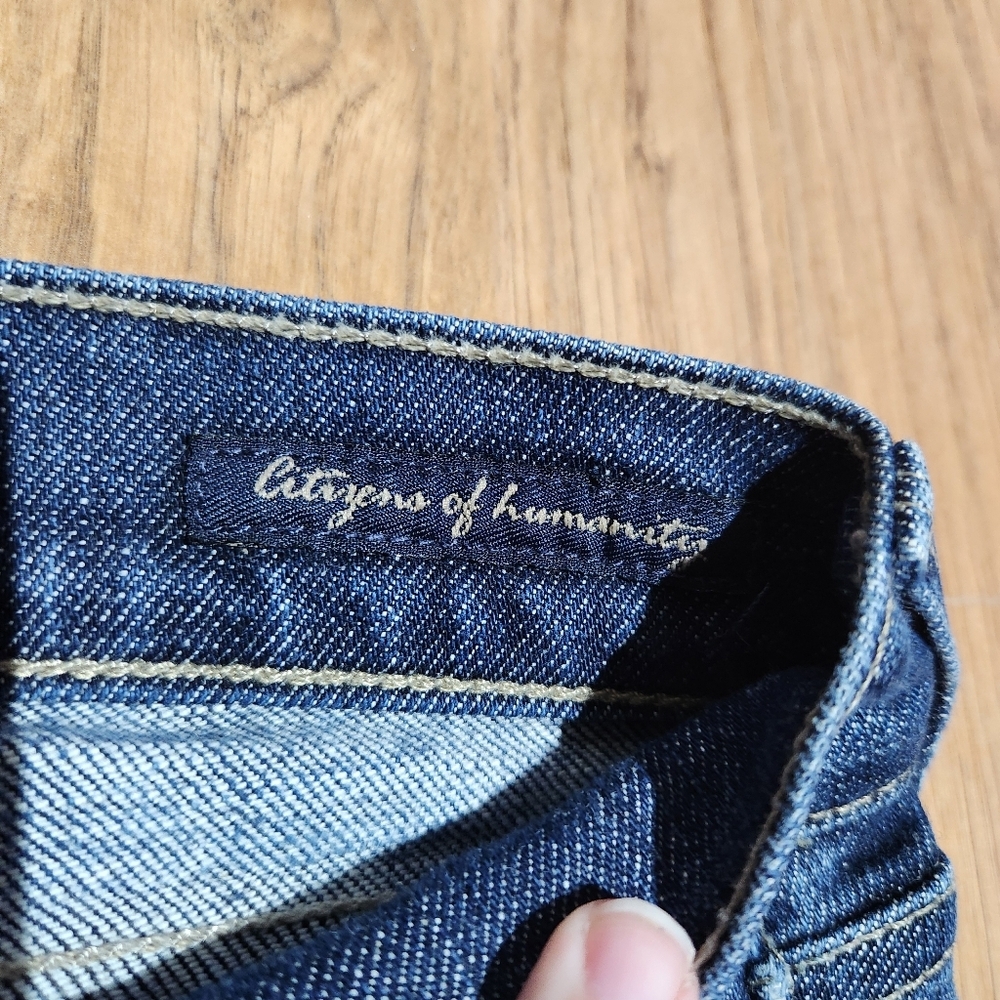 Citizens Of Humanity Women's Blue Flared Jeans, Size 27 - Picture 7 of 10